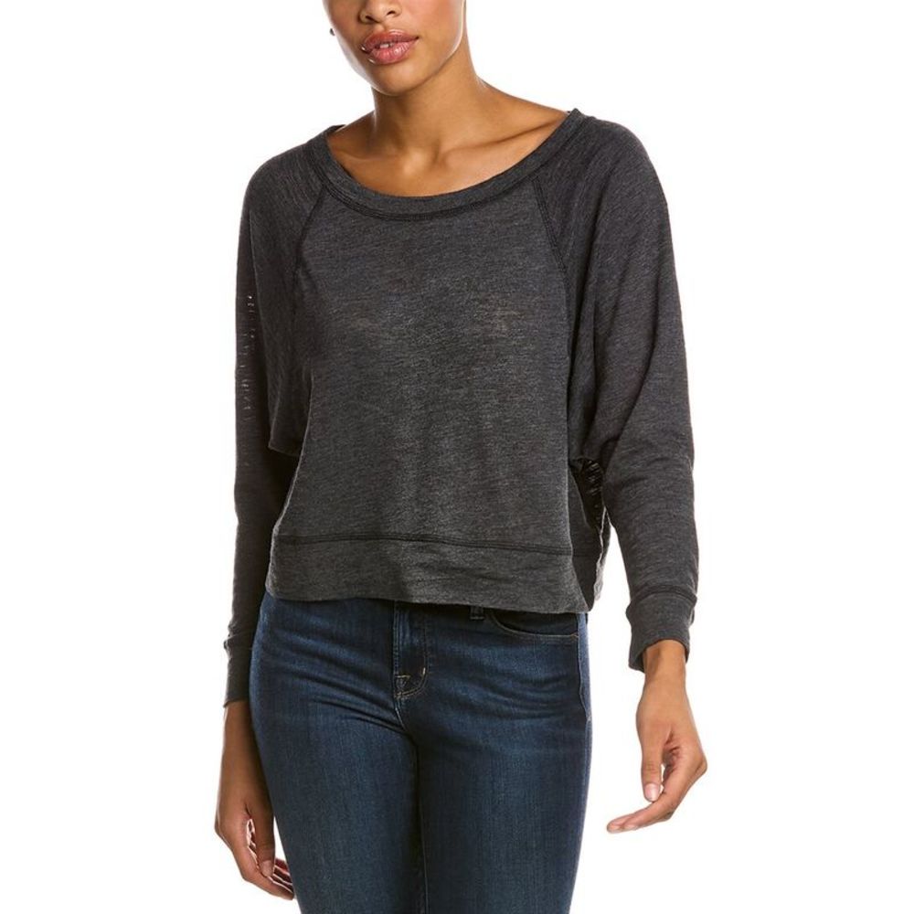 Chaser Slub Jersey Cropped Boxy Pullover